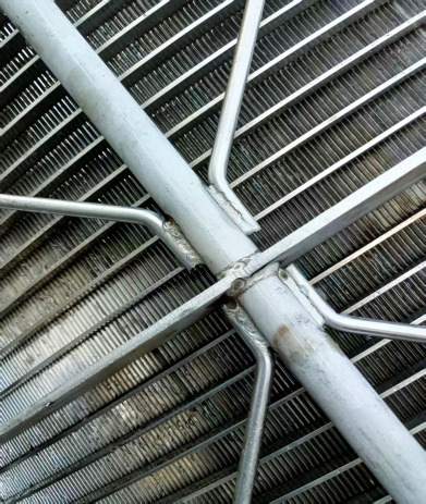 Wedge wire slotted screen cylinders supplied by Kgolo Industrial Supplies