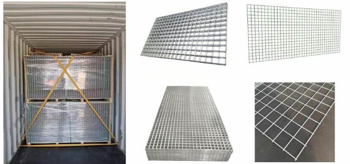 Welded wire mesh panels supplied by Kgolo Industrial Supplies