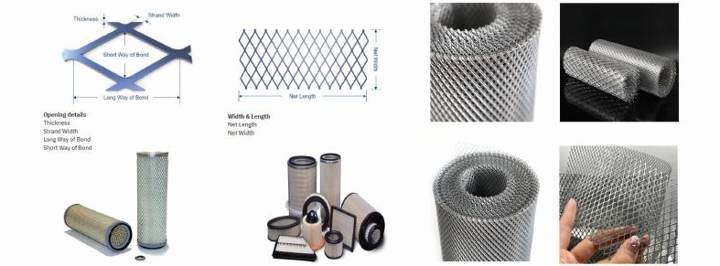 Expanded metal mesh supplied by Kgolo Industrial Supplies