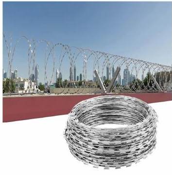 Razor barbed wire supplied by Kgolo Industrial Supplies